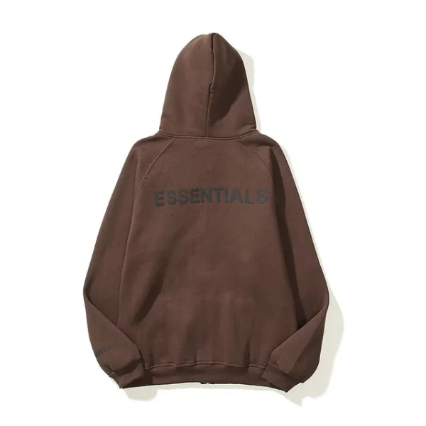 Brown Essentials Hoodie