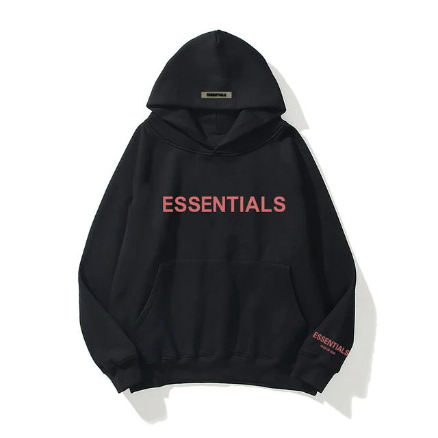 Fear Of God Black Essentials Hoodie