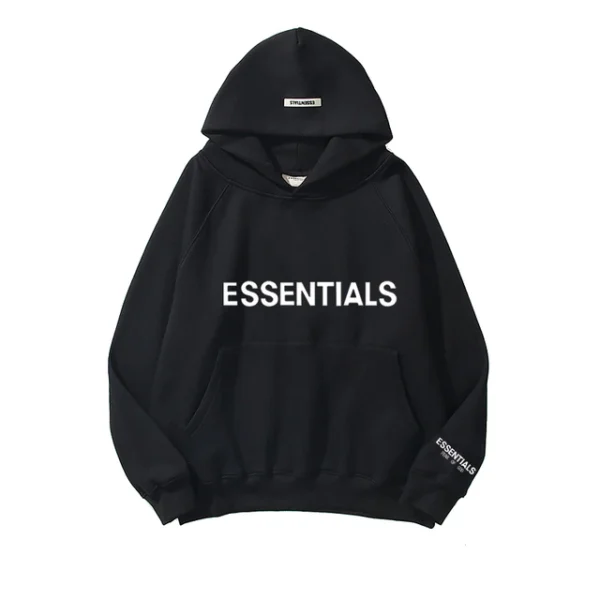 Fear Of God Black Essentials Hoodie