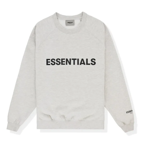 Fear Of God Essentials Oatmeal Heather Sweatshirt