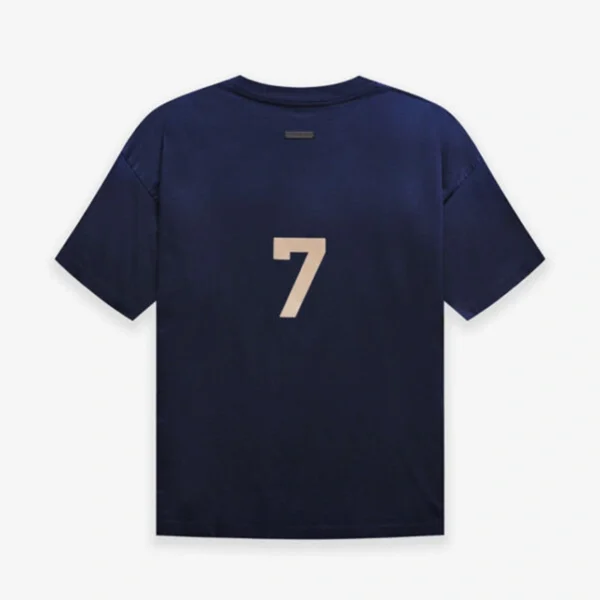 Fear of God 7 Tee Navy Blue