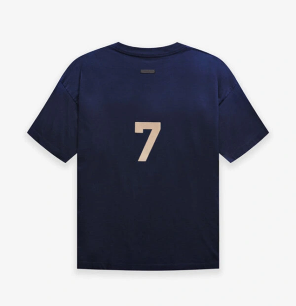 Fear of God 7 Tee Navy Blue