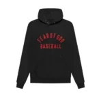 Fear of God Baseball Hoodie Black