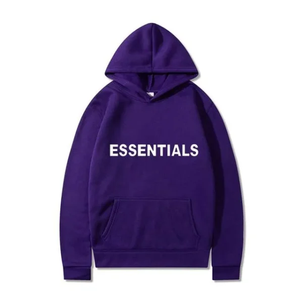 Fear of God Essentials Blue Hoodie