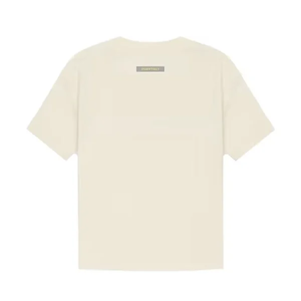 Fear of God Essentials Kids T-Shirt Cream