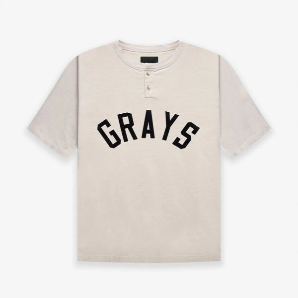 Fear of God Grays Henley Tee Cream