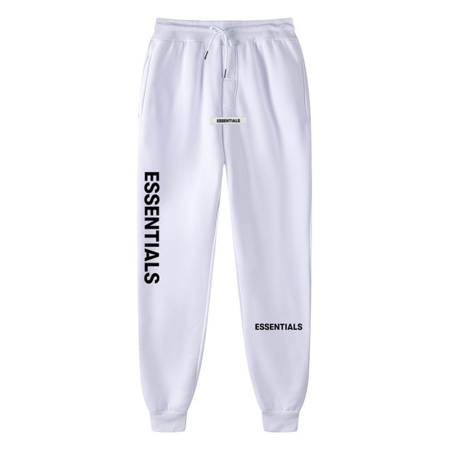 Fitness Sportswear White Essentials Sweatpant